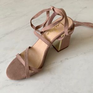 Lulu’s lace up sandals
